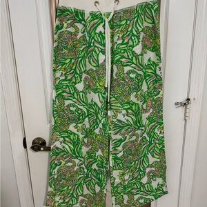 Lilly Pulitzer Beach Pants in Seeing Pink Elephants